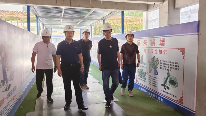 【“三抓三促”在行動(dòng)】蕭清龍調(diào)研甘肅建投4#綜合樓