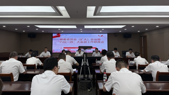 置業(yè)公司黨委召開黨委委員會（擴大）會議暨“六位一體”大監(jiān)督工作聯(lián)席會